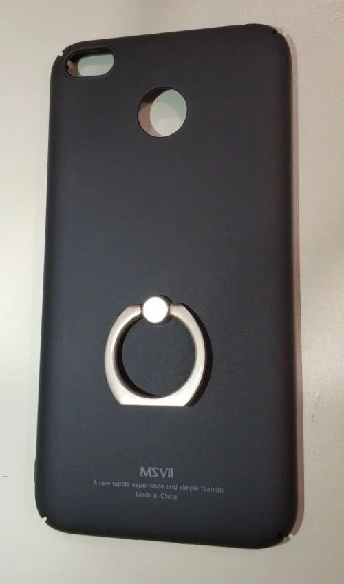 Θήκη MSVII Πλαστική Ματ με Δαχτυλίδι Xiaomi Redmi 4x Θήκη MSVII Πλαστική Ματ με Δαχτυλίδι Xiaomi Redmi 4x